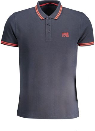 Cavalli Cotton Men Polo Mens Shirt