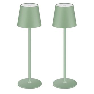 OEM Lampara Led De Escritorio Inalambrica - 4000 Mah - Regulacion De Brillo En 3 Colores - Para Restaurante Dormitorio Exterior Camping - Verde