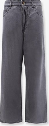Miu Miu Pantaloni Grey Light Denim - MIU MIU - gender_Woman