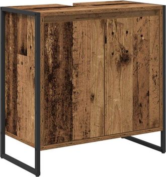 vidaXL Bathroom Cabinet Old Wood 60 x 30 x 60 cm Engineered Wood vidaXL