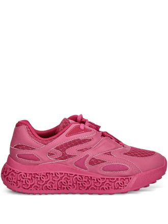 Guess Co mesh-panelled sneakers - women - Polyester/Polyurethane/Rubber/Polyester - 39 - Pink