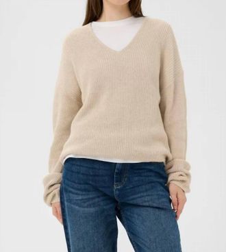 Inwear Miam Pullover Sweater In Ecru