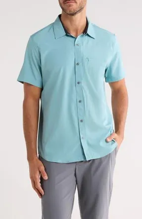 DKNY Lenox Tech Shirt in Cameo Blue at Nordstrom Rack, Size X-Large