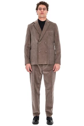 Officine G&eacute;n&eacute;rale Leon Model Corduroy Single-Breasted Jacket