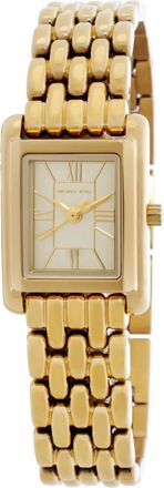 Michael Kors Petite Essex Quartz Gold Dial Ladies Watch MK4997