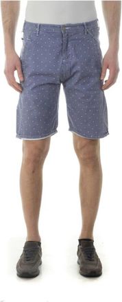 Daniele Alessandrini Shorts - Heren - Korte Broeken - Veelkleurig - W33 - Katoen - Korte Broeken