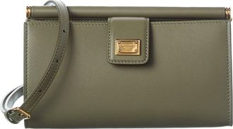 Dolce & Gabbana Sicily Leather Crossbody