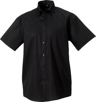 Russell Athletic Russell Collectie Heren Korte Mouw Ultiem Niet-Ijzershirt (Zwart)