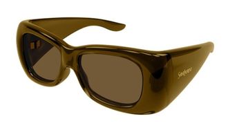 Saint Laurent Eyewear SL901HOWL Sunglasses - Brown