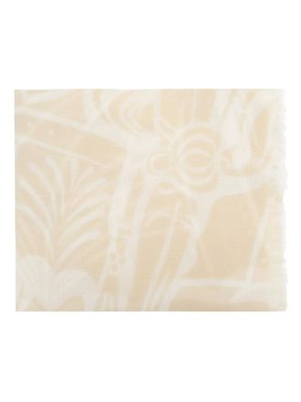 Burberry EKD wool scarf - unisex - Wool - OS - Neutrals