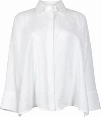 Fabiana Filippi Shirt - Dames - Overhemden - Wit - M - Overhemden