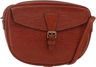 Louis Vuitton Pre-owned Leren Crossbodytas - Dames - Vintage Schoudertas - Bruin - ONE Size - Leer - Vintage
