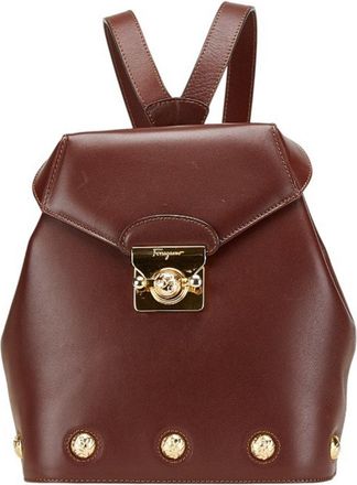 Ferragamo Leather Backpack (Pre-Owned)