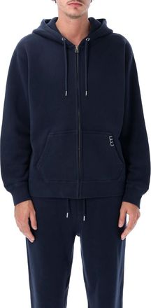 J.W.Anderson Navy Blue Zip Up Hoodie