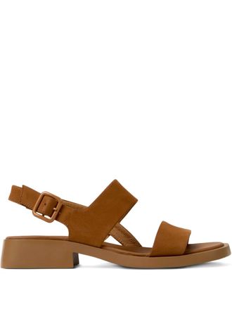 Camper Dana buckle strap sandals - Brown