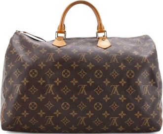 Louis Vuitton Speedy Handbag Monogram Canvas 40 satchel - Bruin