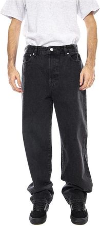 Only & Sons Wide Jeans - Heren - Loose Fit Jeans - Zwart - W31 L32 - Katoen - Jeans