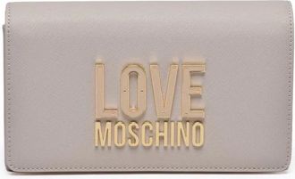 Love Moschino Bolso de hombro en Saffiano - Bags - Mujer - Blanco - ONE SIZE