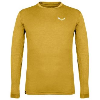 Salewa Puez Melange Dry L/S Tee Funktionsshirt f&uuml;r Herren | gelb