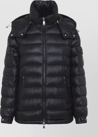 Moncler dalles hooded quilted jacket side pockets