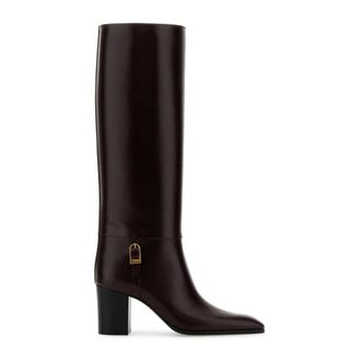 Saint Laurent Julia 70 Boot - Shoes - Mujer - Rojo - 39 EU