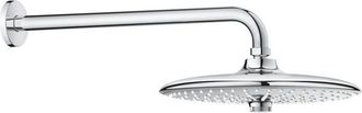 GROHE Euphoria 260 Hoofddouche - 26cm - 3 straalsoorten - wandarm 38cm - chroom