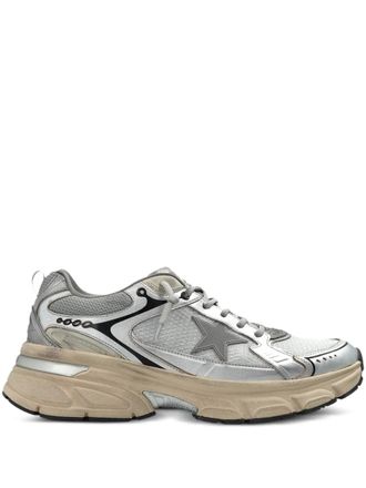 Golden Goose Lightstar sneakers - men - Polyurethane/Polyester/Calf Leather/Polyester/Calf Leather/Spandex/Elastane/Polyurethane/Rubber - 41