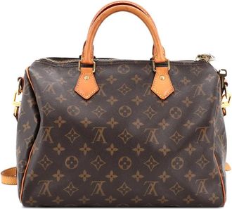 Louis Vuitton Speedy Bandouliere Bag Monogram Canvas 30 shoulder bag - Bruin