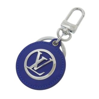 Louis Vuitton Pre-owned Sleutelhanger - Dames - Pre-owned - Blauw - Maat: ONE Size Leer