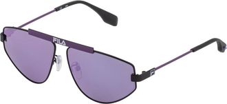 Fila SF9993 Polarized 531V Mens Sunglasses Black Size 59