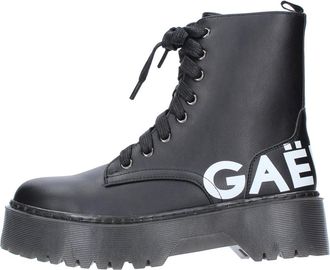 Ga&euml;lle Paris Gaelle Enkellaarsjes - Dames - Veterlaarzen - Zwart - 37 EU - Schoenen