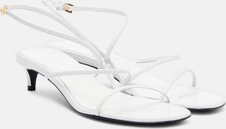 Khaite Loop 35 leather sandals
