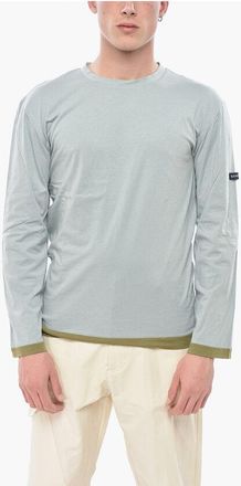 Namacheko Crewneck T-Shirt with Contrast Trim size L