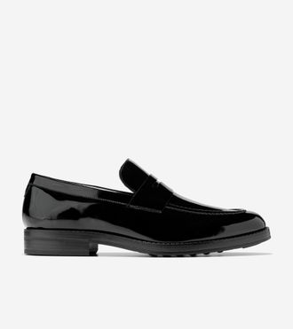 Cole Haan Mens Ledley Grand Penny Loafers - Black Size 10.5