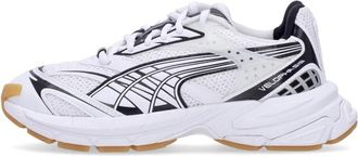 Puma Wit/Zwart Lage Top Sneaker Velophasis - Heren - Sneakers - Wit - 41 EU - Schoenen