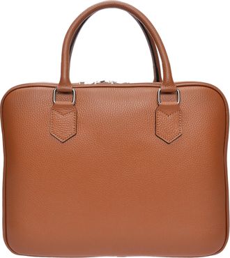 Luisa Vannini Brown Rundleer Tas