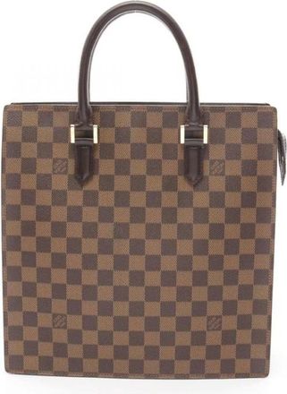 Louis Vuitton Pre-owned Tote Bags, female, Brown, Size: ONE SIZE Pre-owned Classic Top Handle Everyday Tote Bag