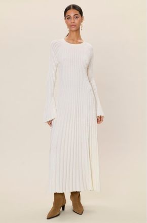 Rebecca Taylor Ella Sweater Dress in Ivory at Nordstrom, Size X-Small