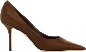 Jimmy Choo London 85mm Love heeled pumps - Bruin