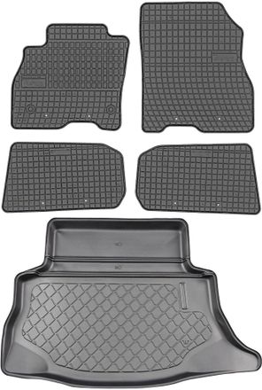 OEM Juego De Alfombrillas De Goma Para Coche Y Maletero Para Nissan Leaf Hatchback (de Diciembre De 2010 A Diciembre De 2017)
