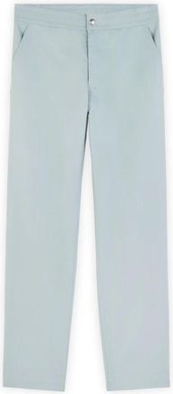 Maison Kitsun&eacute; Slim-fit Trousers, male, Blue, S, Casual Cotton Trousers