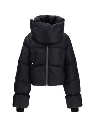 Rick Owens Quilted Recycled Nylon Puffer Jacket - Black