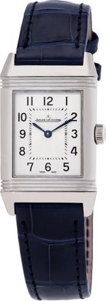 Jaeger-LeCoultre Reverso Classic Small Monoface Hand Wind Silver Dial Watch Q2608442