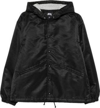 St&uuml;ssy Light Jackets, male, Black, Size: M Stussy Jackets Black