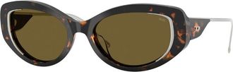 Diesel DL2001MU 711/73 Womens Sunglasses Tortoiseshell Size 54