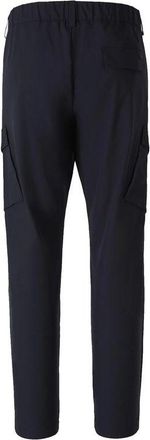Herno Polyester Cargo Pants - Navy