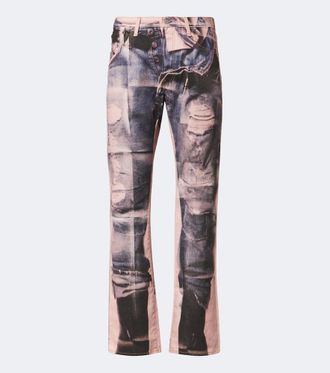 Acne Studios 1996 trompe loeil straight jeans