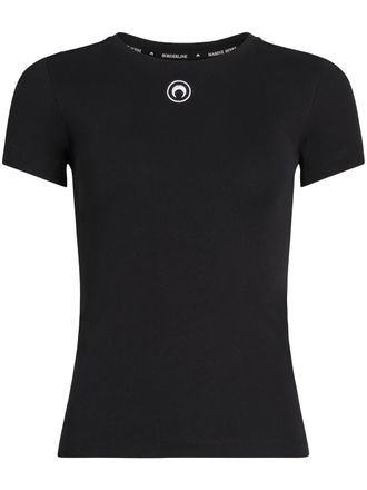 Marine Serre Fitted Baby Fit Jersey T-Shirt