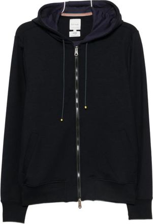 Paul Smith Hoodies & sweatvesten, Heren, Blauw, L, Full Zip Sweater