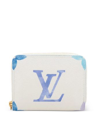 Louis Vuitton 2021-2025 Monogram Giant By the Pool Zippy Purse coin pouch - women - Fabric - One Size - White